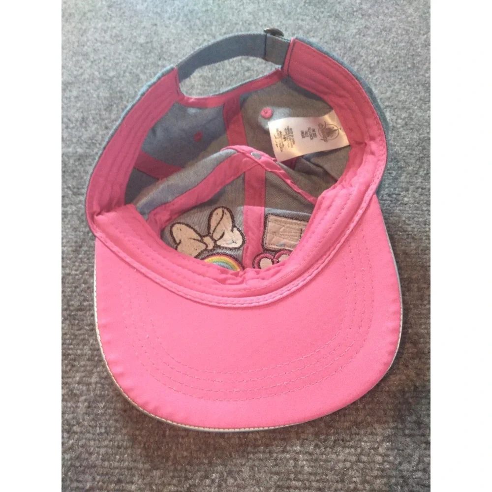 Disney Parks Minnie Mouse Kindness Matters Denim Baseball Cap Girls Hat